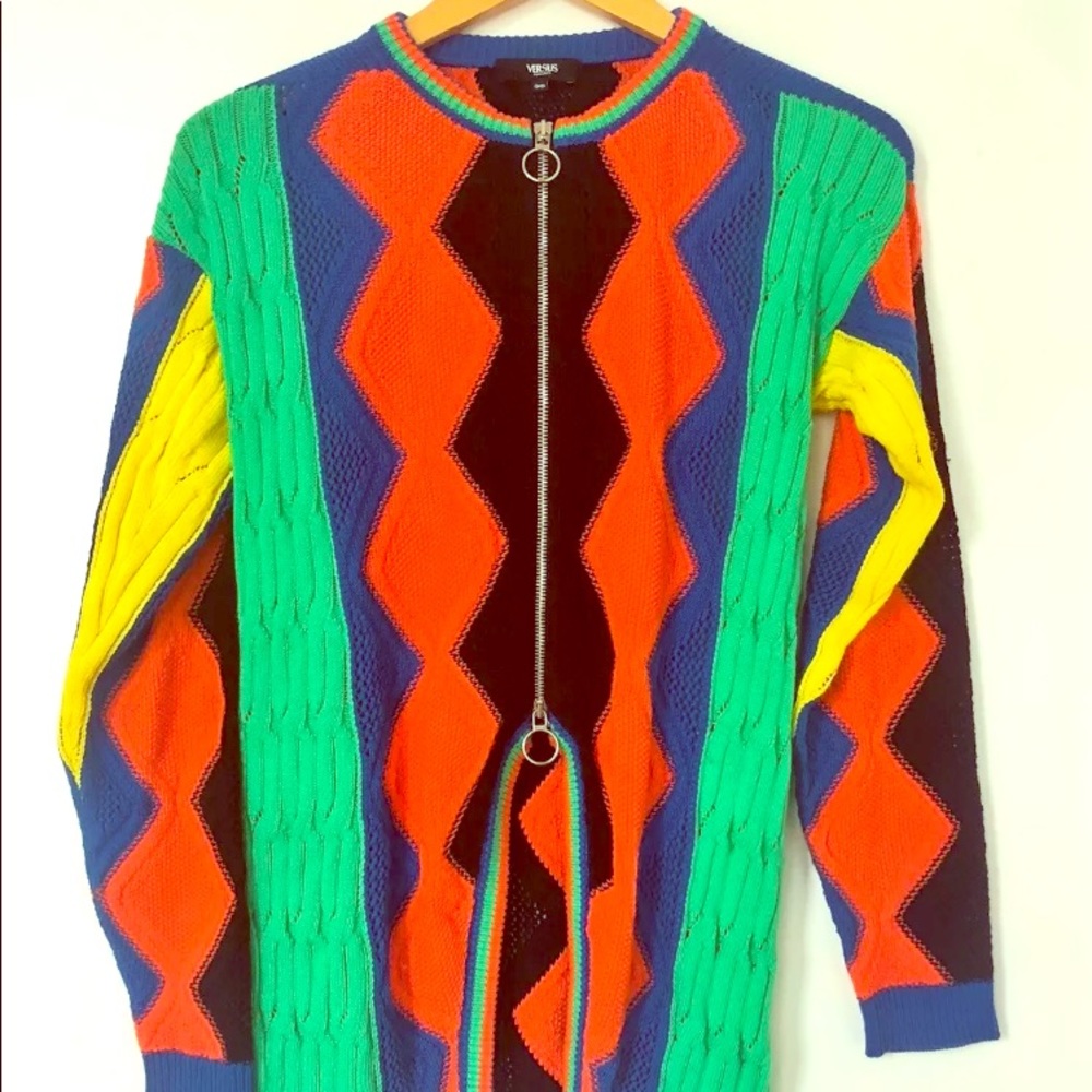Versace Sweater Jacket sz 38